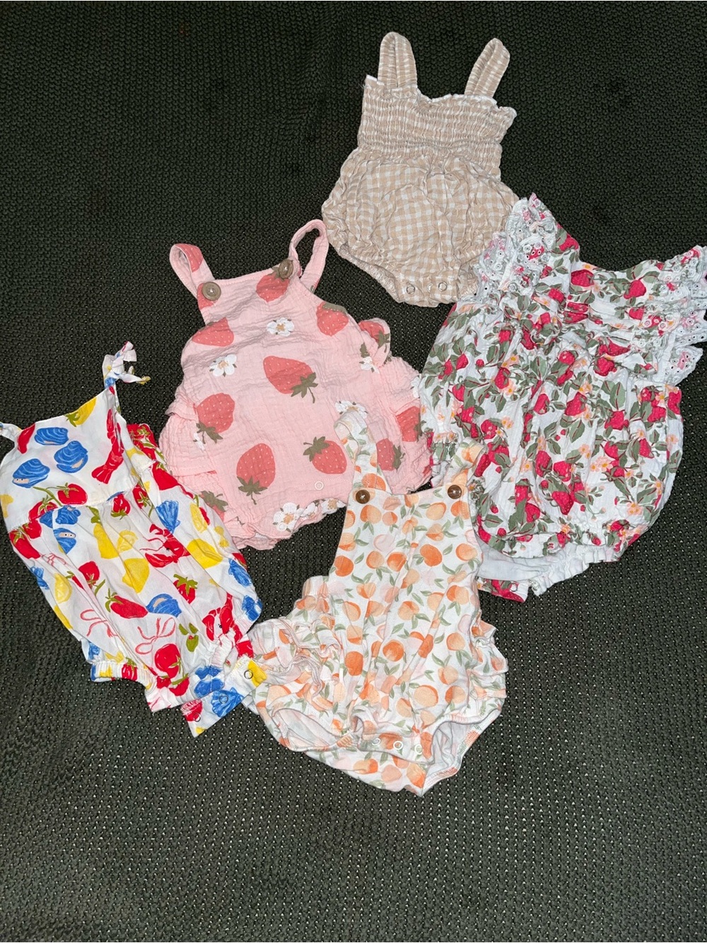 0-3 Month Babygirl Outfit Bundle